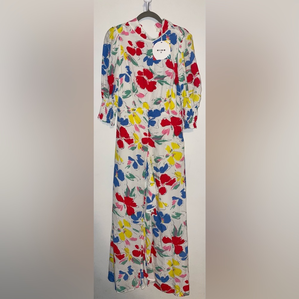 NWT Rixo Floral Dress